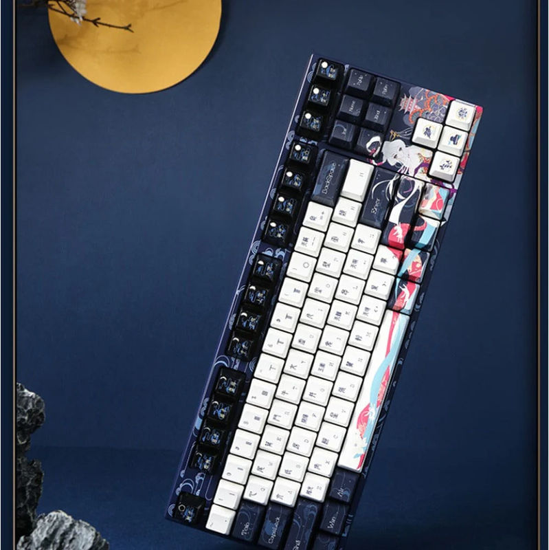 Varmilo Chang'e EC Switch Mechanical Keyboard - Type:87keys - Chang'e Version:Dual Mode - Switches:EC Ivy V2