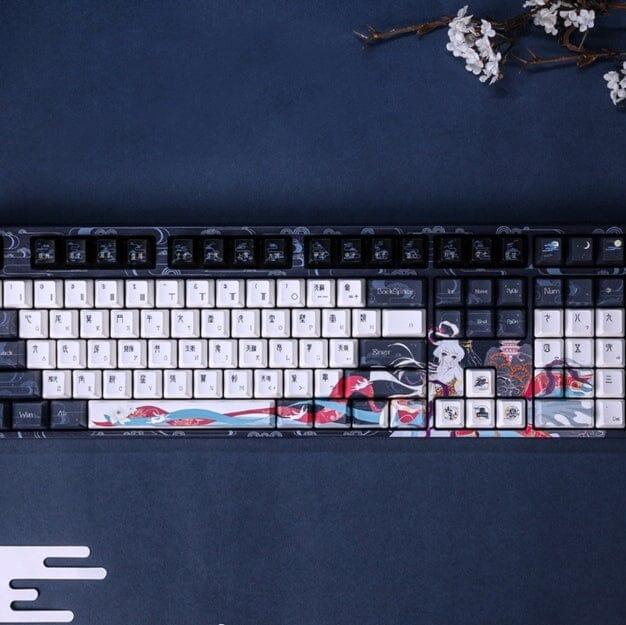 Varmilo Chang'e EC Switch Mechanical Keyboard - Type:108keys - Chang'e Version:Dual Mode - Switches:EC Rose V2