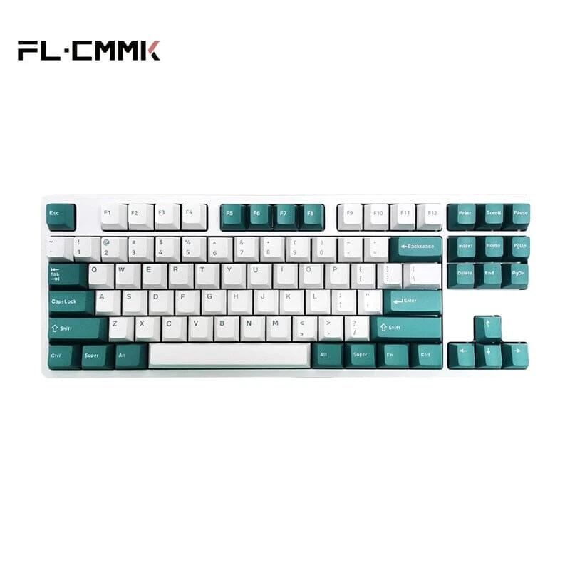 FL·ESPORTS F11 GPRO 87Keys Wireless Mechanical Keyboard - Version:green - Switch:Brown Switch