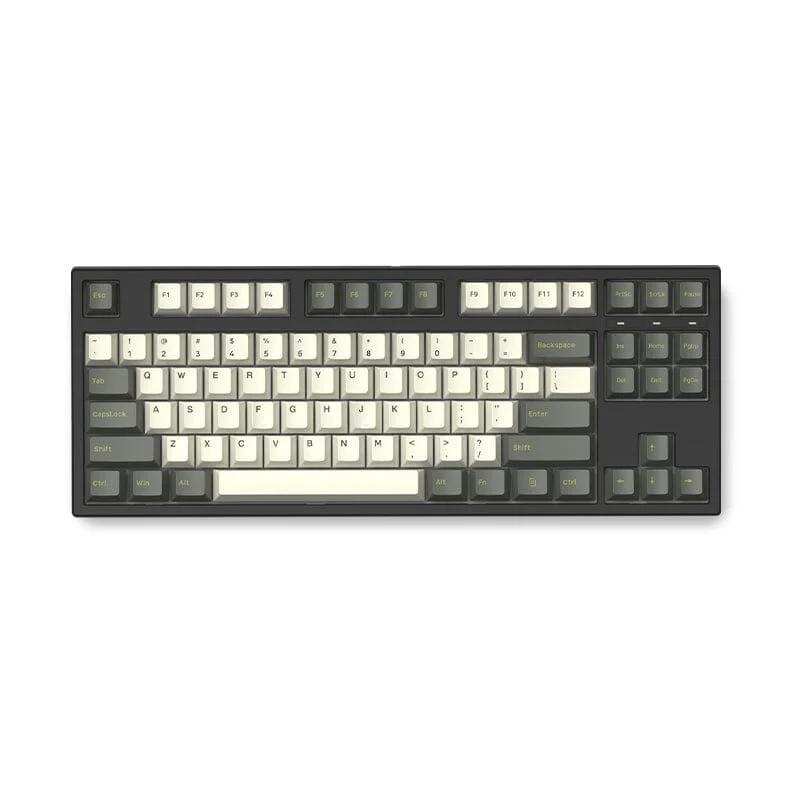 FL·ESPORTS GP87 Three Mode Mechanical Keyboard - Version:Olive-Three Mode - Switch:BOX ice mint