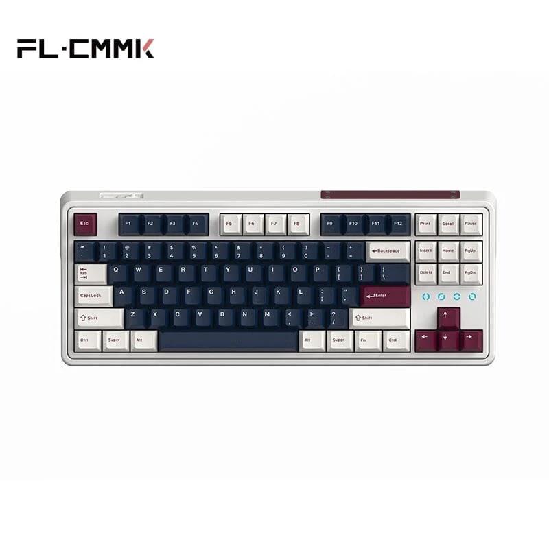 FL·ESPORTS CMK87-SAM Three-Modes 87Keys Mechanical Keyboard - Type:SAM - Switch:Ice mint