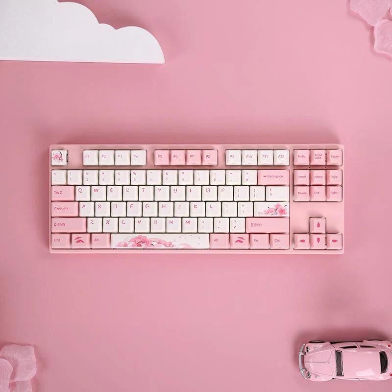 VARMILO Sakura R2 108keys/87keys Wired EC SWITCH Keyboard - Switches:EC Sakura V2 - Layouts:wired87keys