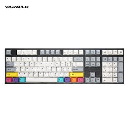 VARMILO CMYK Three Mode Mechanical Keyboard - Switches:Cherry MX Brown - Type:108keys-RGB light