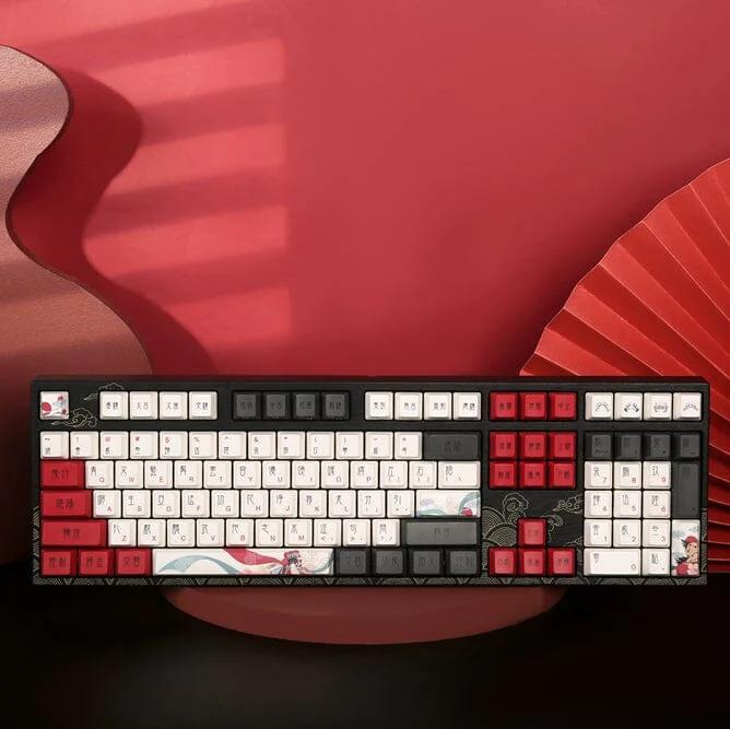 VARMILO Beijing Opera Three Mode 108keys/87keys Mechanical Keyboard - Switches:Daisy L - Type:108keys