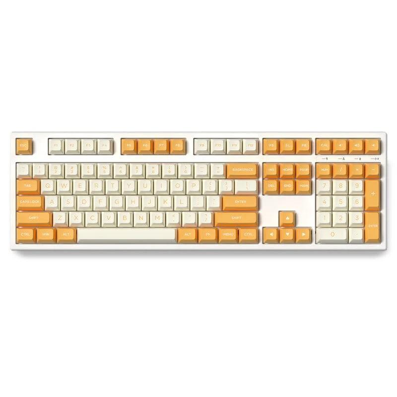 FL·ESPORTS GP108 Three Mode Mechanical Keyboard - Version:Banana-Three Mode - Switch:BOX ice mint