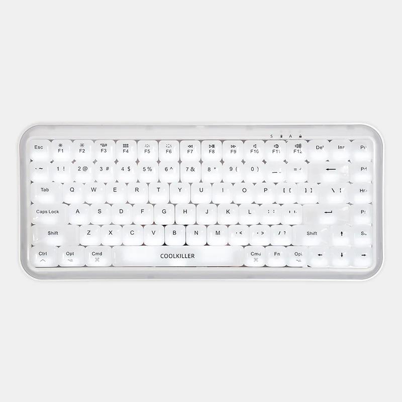 CoolKiller Balloon84 Low Profile Mechanical Keyboard - Version:Balloon84 - Switch:Linear Switch