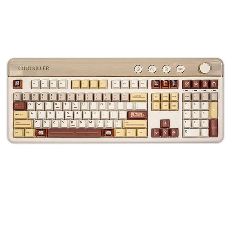 CoolKiller CK108 Magnetic/Mechanical Switches Wireless Keyboard - Version:Western Legend - Switch:DIDA Switch