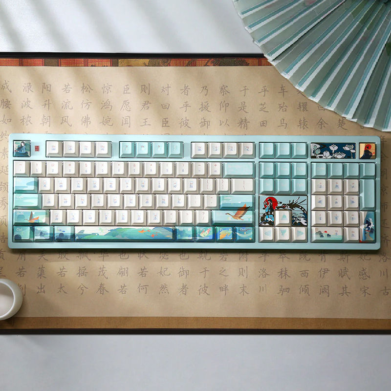 VARMILO VA100 Goddess Luo Gaming Mechanical Keyboard - Kailh Switches:Prestige Light V2