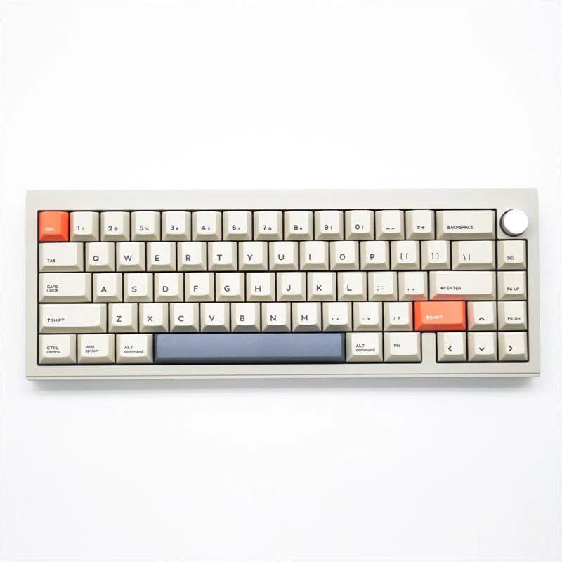 CIDOO V65 V3 Three Mode VIA Mechanical Keyboard - Version:V65 V3 Grey case - Switches:Grey switch