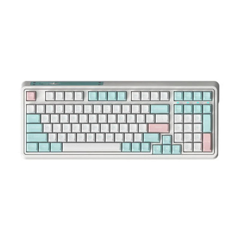 FL·ESPORTS CMK98 Candy Hot-swappable Mechanical Keyboard - Version:Candy(three mode) - Switch:Box V2 Brown