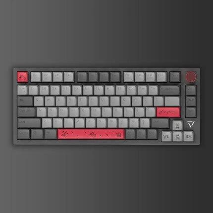 AJAZZ AK816 Three Mode Gasket Mechanical Keyboard - Version:AK816 Pro-Black - Switch:Gateron G Pro Silver