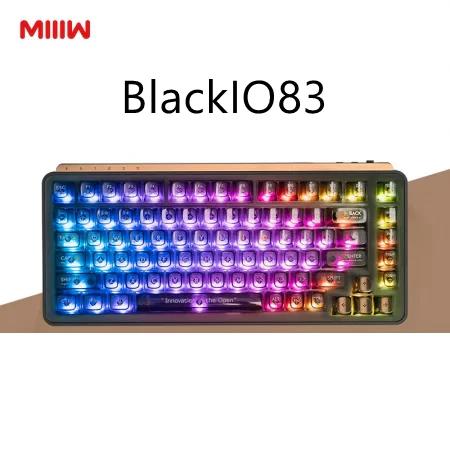 Xiaomi MIIIW BlackIO Mechanical Keyboard - Version:BlackIO83 - Color Type:Gold