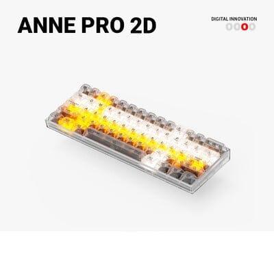 Anne Pro 2D Mechanical Keyboard - Version:White - Switch:Gateron pro 2.0 Brown