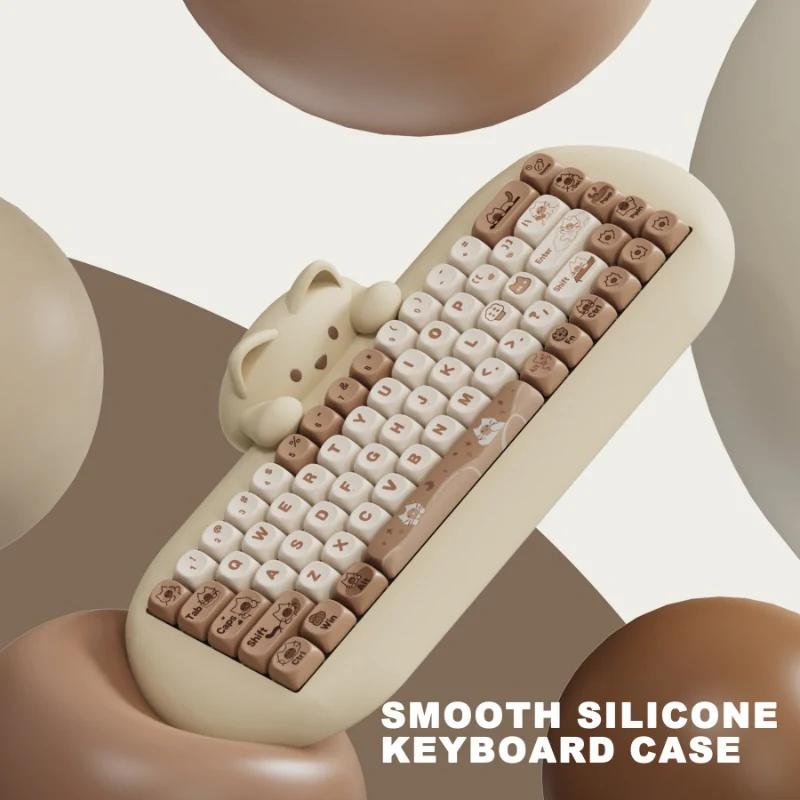 YUNZII C68 HI-FI Mechanical Keyboard - Version:Coffee - Switch:Only Barebone (without switches&keycaps)