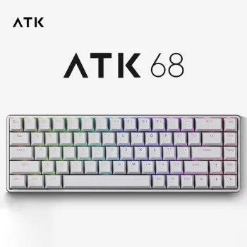 VXE ATK68 Magnetic Switch Mechanical Keyboard - Version:ATK68-White - Switch:ATK Magnetic
