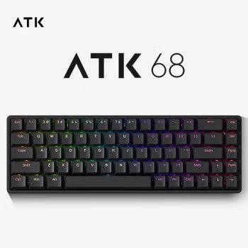 VXE ATK68 Magnetic Switch Mechanical Keyboard - Version:ATK68-Black - Switch:ATK Magnetic