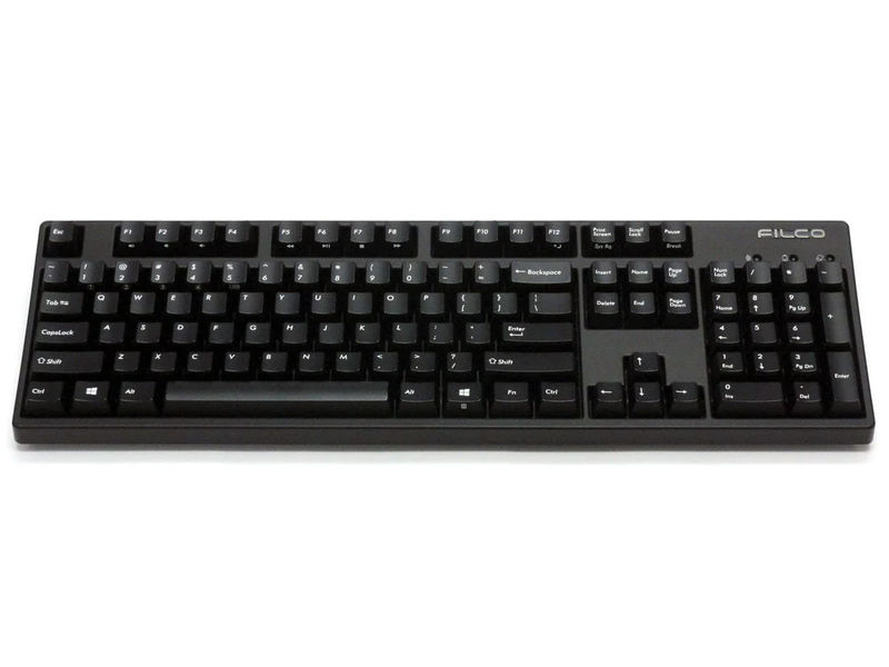 Filco Majestouch Convertible 2 Mechanical Keyboard - Cherry Switches:MX Black - Version:104 keys(Dual Mode)
