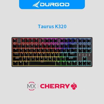 DURGOD Taurus 310 Nebula RGB Mechanical Keyboard - Type:Black RGB NS 87keys - Switch:Cherry Blue