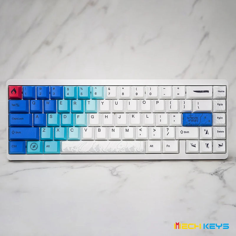 VARMILO Muse65 Magnetic Switch Aluminum Alloy Mechanical Keyboard - Version:Summit - Switch:Magnetic Jade PRO