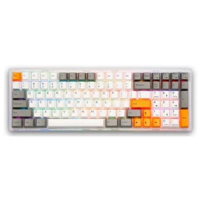 HEAVY SHELL Kira96 Three Mode Transparent Mechanical Keyboard - Version:Transparent-Three Mode - Switch:TTC ACE
