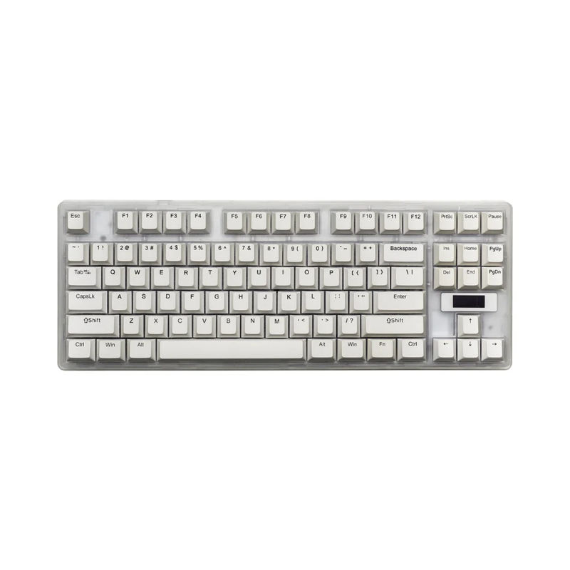 Gopolar Tai-Chi GG87 Mechanical Keyboard - Version:White transparent - Switch:Azure Dragon V2