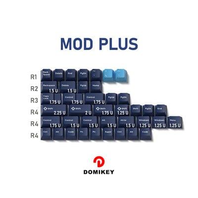 DOMIKEY Singlechip Cherry Profile Keycaps Set - Version:MOD PLUS