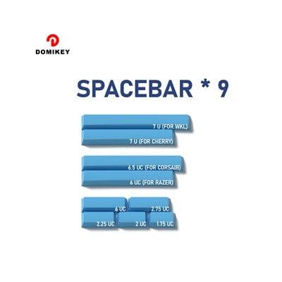 DOMIKEY Singlechip Cherry Profile Keycaps Set - Version:SPACEBAR