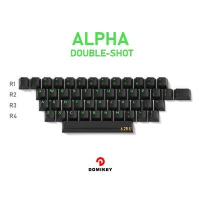 DOMIKEY Semiconductor Cherry Profile Keycaps Set - Version:ALPHA -Double shot