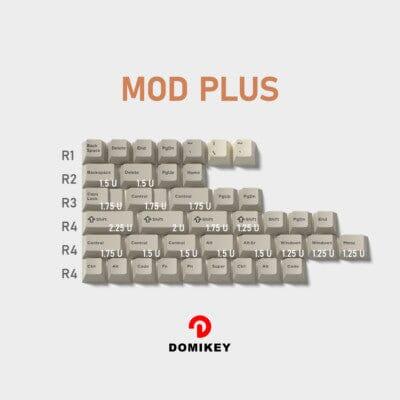 DOMIKEY Vintage Cherry Profile Keycaps Set - Version:MOD PLUS