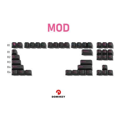 DOMIKEY Miami Night Cherry Profile Keycaps Set - Version:MOD
