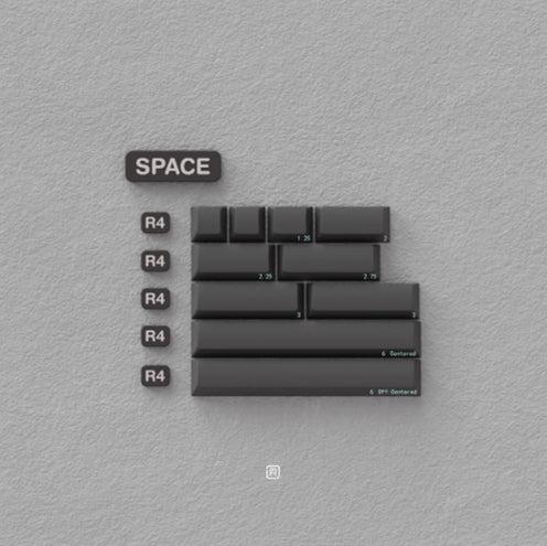 JTK 404 Error Cherry Profile ABS Keycaps - Version:Dark Grey Spacebar