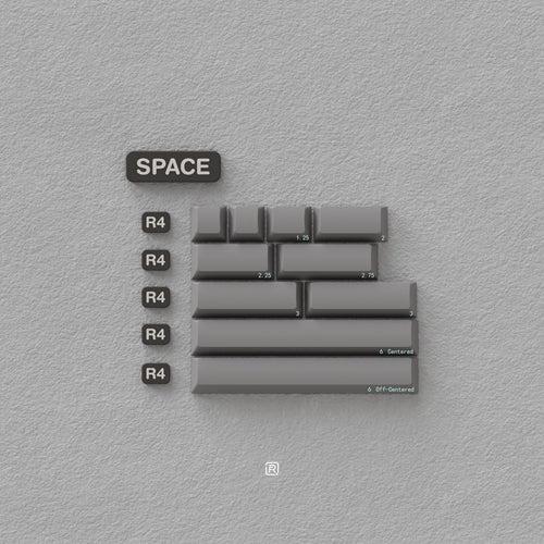 JTK 404 Error Cherry Profile ABS Keycaps - Version:Light Grey Spacebar