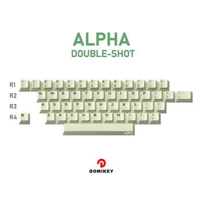 DOMIKEY Desert Island Cherry Profile Keycaps Set - Version:ALPHA -Double shot