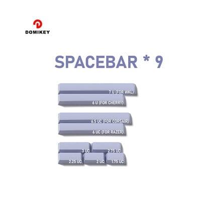 DOMIKEY HUSH Cherry Profile Keycaps Set - Version:SPACEBAR