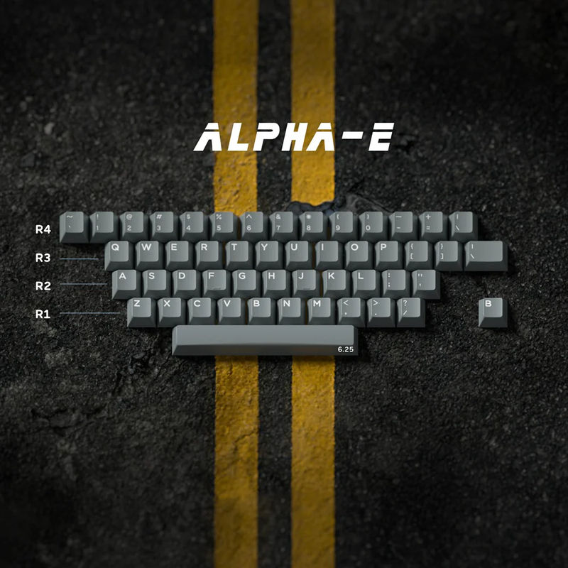 DOMIKEY CHASER Cherry Profile Keycaps - Version:Alpha E