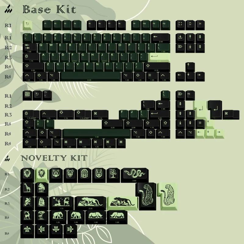 KBDfans UNTAMED Cherry Profile Keycaps - Version:Base+Novelites Kit