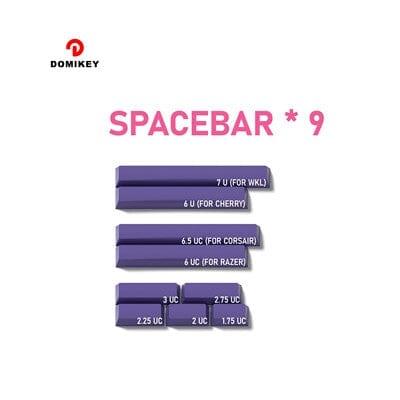 DOMIKEY Pumper Cherry Profile Keycaps Set - Version:SPACEBAR