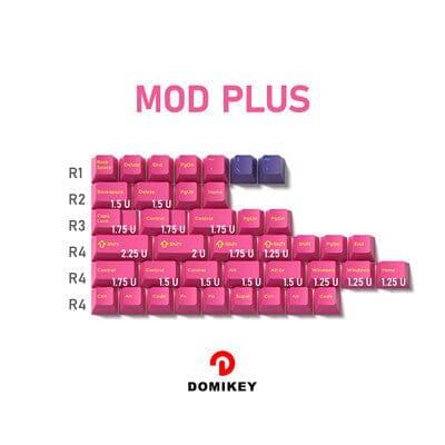 DOMIKEY Pumper Cherry Profile Keycaps Set - Version:MOD PLUS