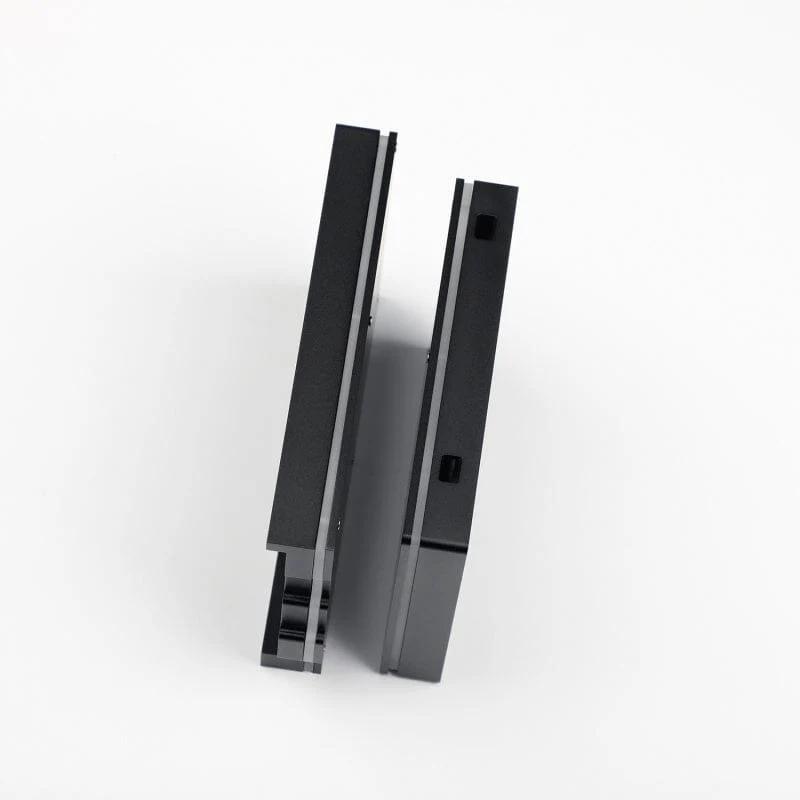 YMDK Split 64 SP64 CNC Aluminum Case Hot Swap RGB DIY Kit - Type:Black - Version:Base Kit