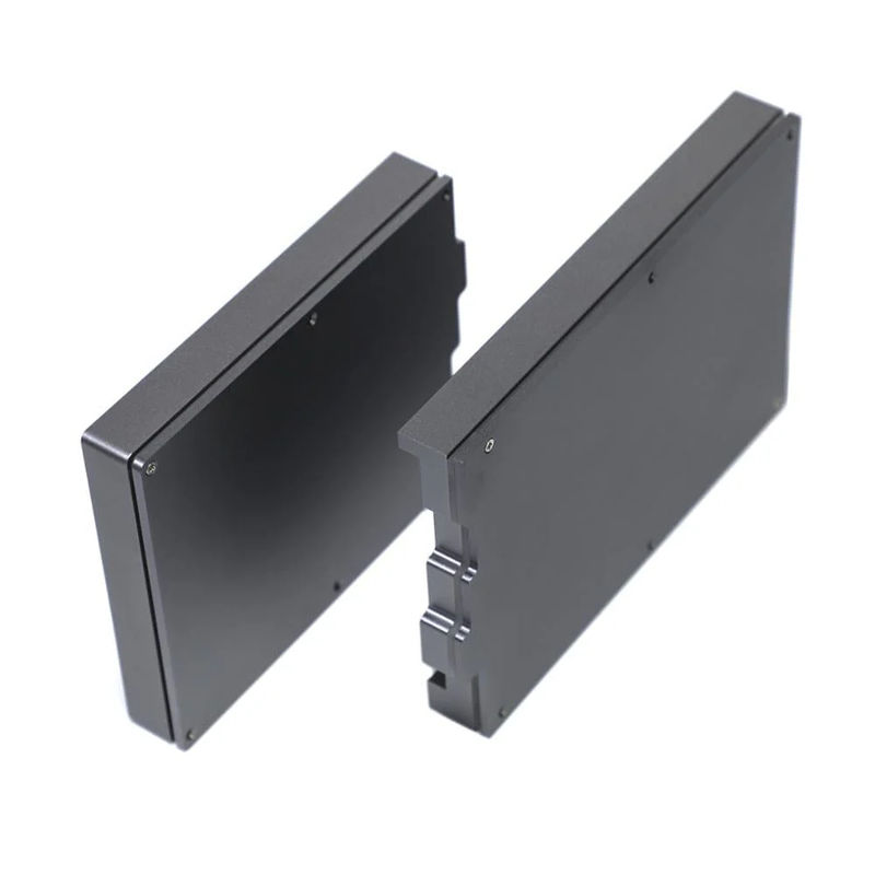 YMDK Split 64 SP64 CNC Aluminum Case Hot Swap RGB DIY Kit - Type:Gray - Version:Base Kit