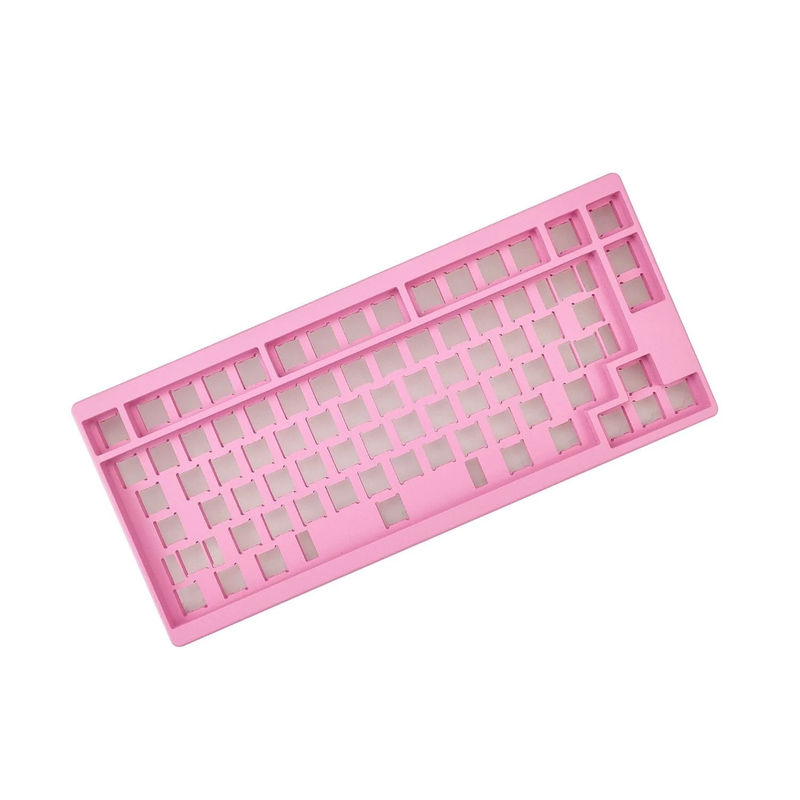 IDOBAO ID80V2 Mechanical Keyboard ANSI/ISO Layout Kit - Color:Pink - Axis Body:ISO