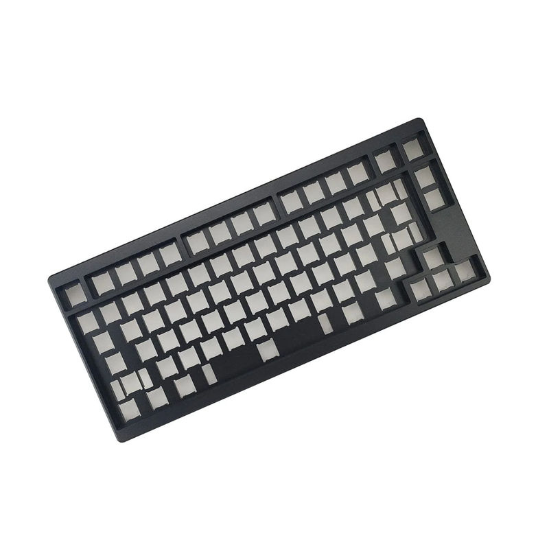 IDOBAO ID80V2 Mechanical Keyboard ANSI/ISO Layout Kit - Color:Black - Axis Body:ANSI