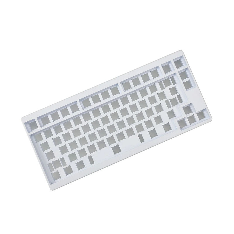 IDOBAO ID80V2 Mechanical Keyboard ANSI/ISO Layout Kit - Color:White - Axis Body:ANSI