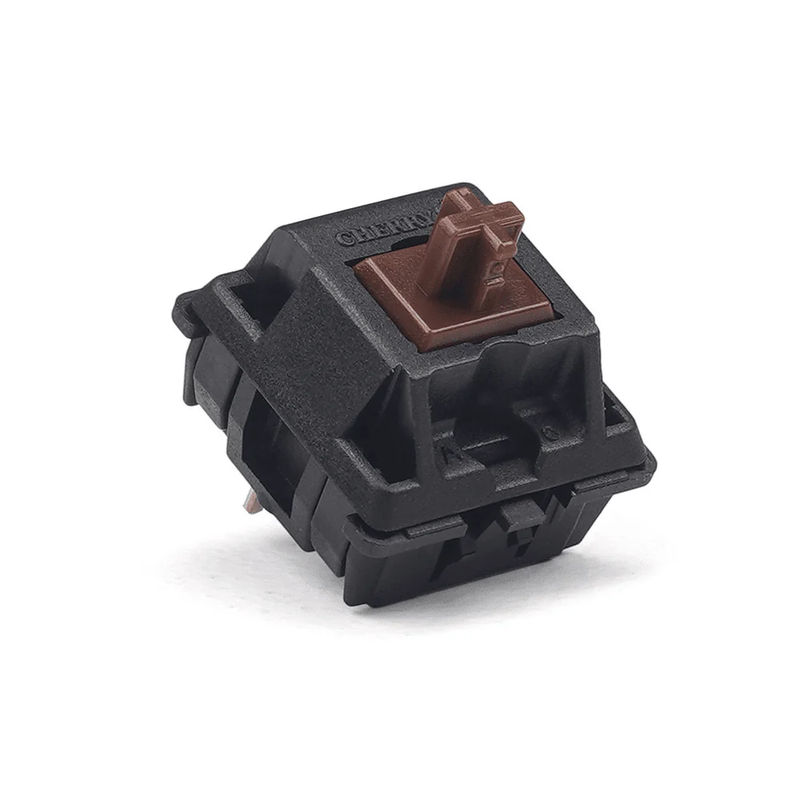 Cherry MX Mechanical Keyboard Plate-Mounted 3pin Switch - Type:Brown-3pin - Version:10 pieces