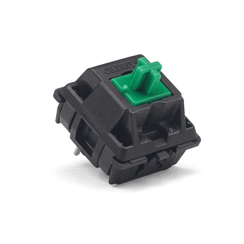 Cherry MX Mechanical Keyboard Plate-Mounted 3pin Switch - Type:Green-3pin - Version:10 pieces
