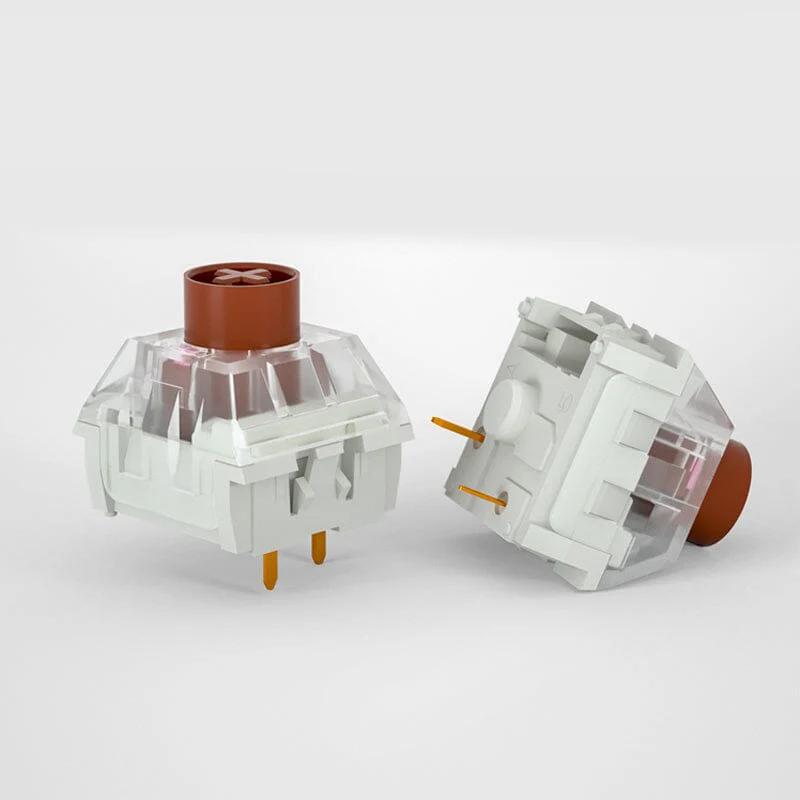 Kailh Box Silent Pink Silent Brown Switches - Version:Silent Brown - Type:30pcs