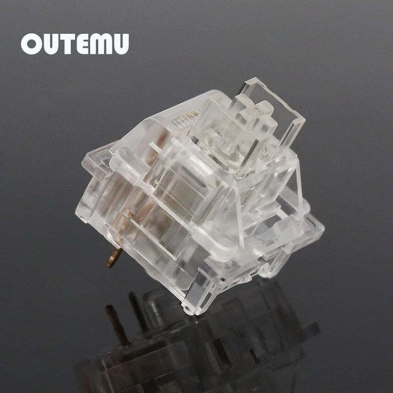 Outemu Transparent MX Silent Switches - Switch:Transparent - Type:10Pcs