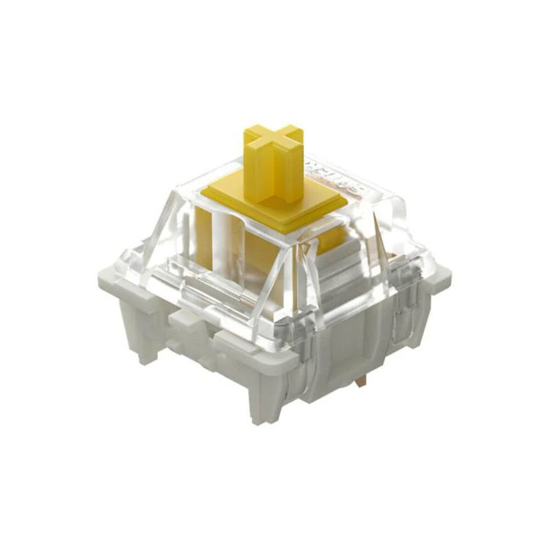 Gateron Pro Switches 3Pin SMD RGB Mechanical Switches - Type:35pcs - Switch:Yellow