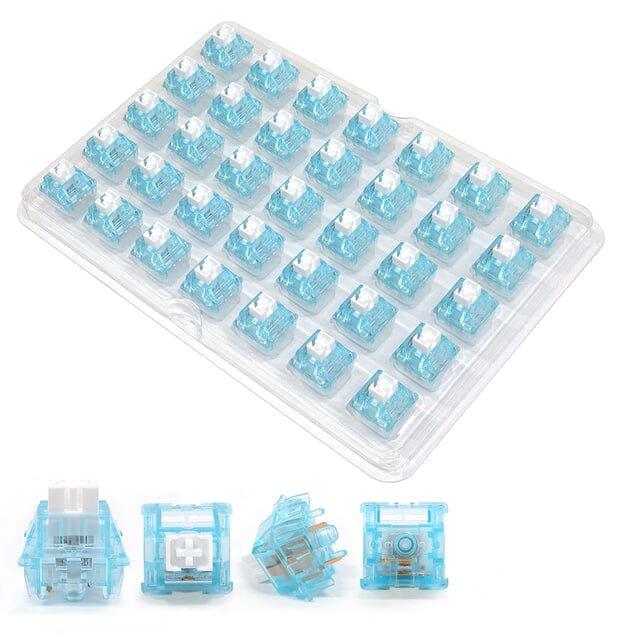 Skyloong Glacier Customized Mechanical Keyboard Switches - Switch:Glacier White - Type:105 pieces