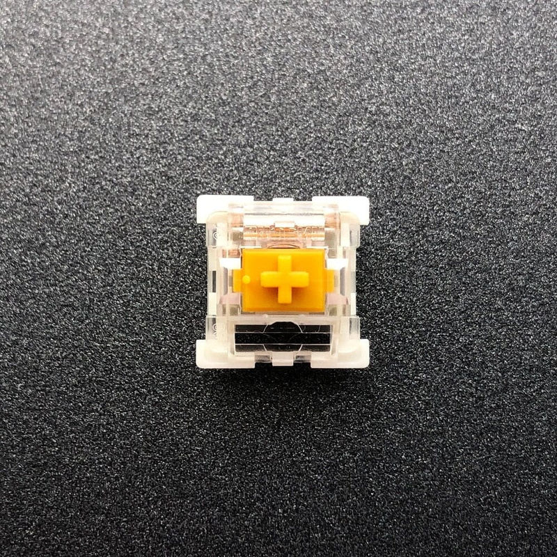 Outemu Linear Tactile Silent Mechanical Keyboard Switches - Version:Golden Switch - Type:10PCS